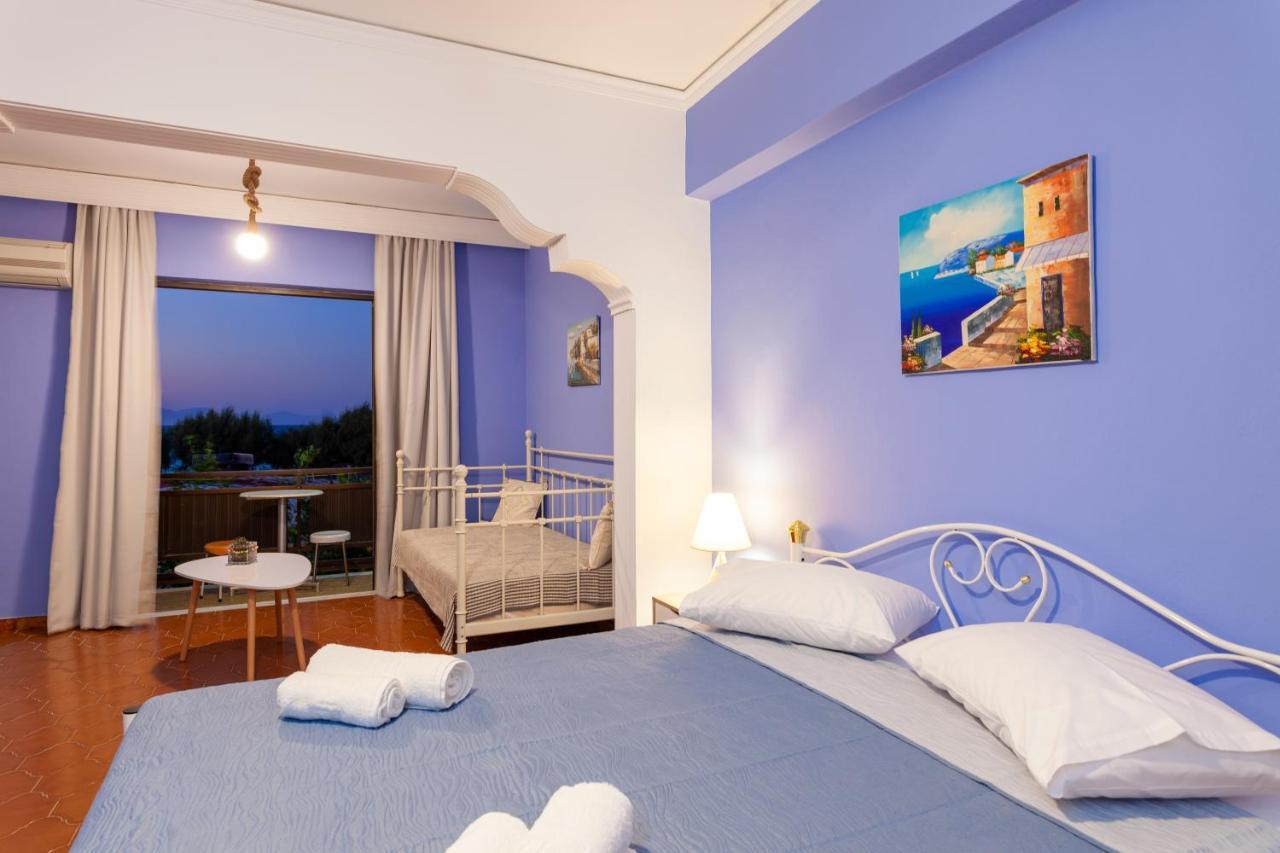 Chambre Bleue Ialysos  Buitenkant foto
